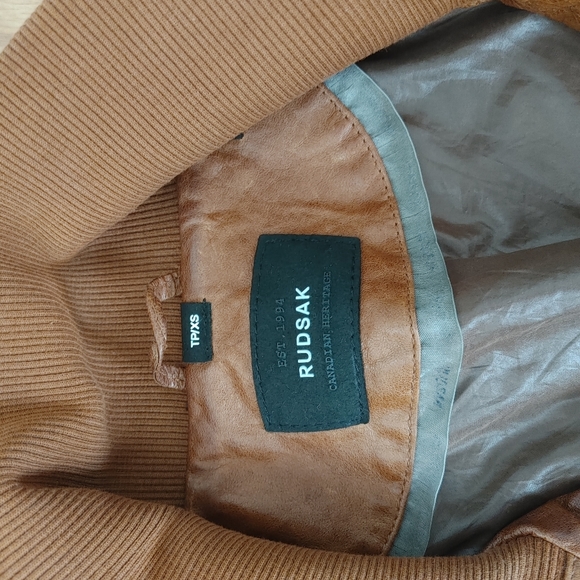 Leather jacket Rudsak xs - Picture 3 of 3